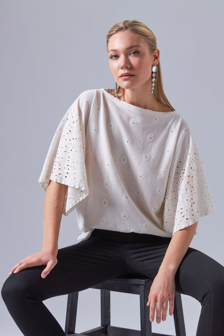 Boat Neck Blouse